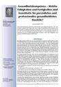 Gesundheitskompetenz – Welche Fähigkeiten und Fertigkeiten sind konstitutiv für persönliches und professionelles gesundheitliches Handeln?