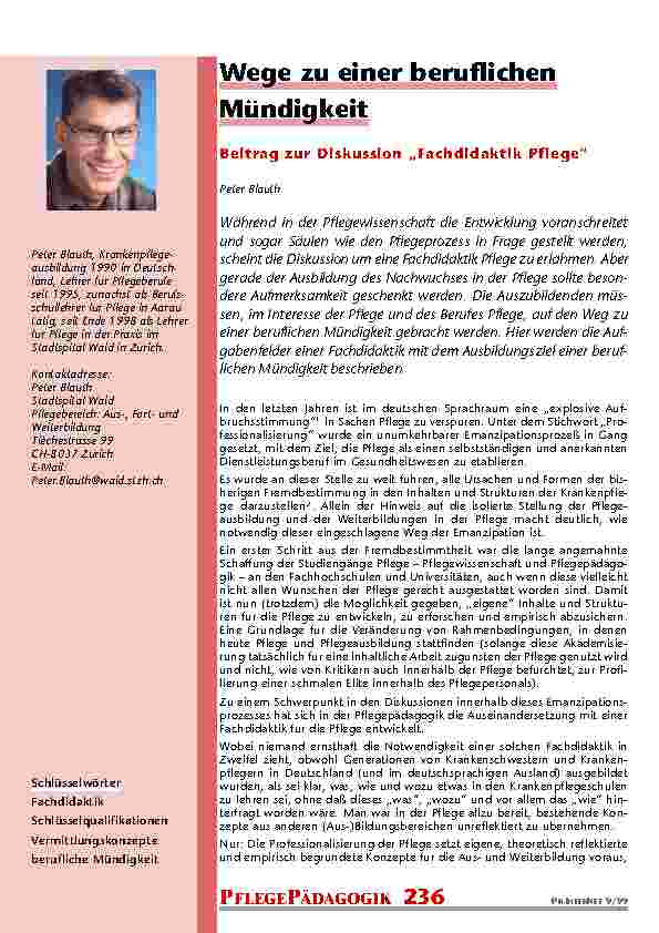 [doc_201048] Wege zu einer beruflichen Mündigkeit