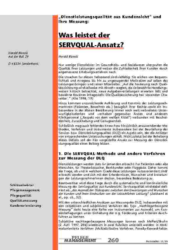 [doc_201024] Was leistet der SERVQUAL-Ansatz?