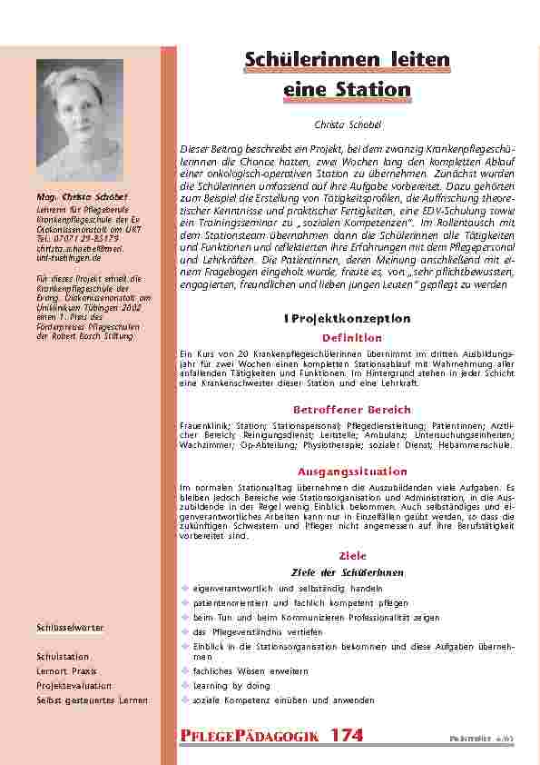 [doc_200738] Schülerinnen leiteneine Station