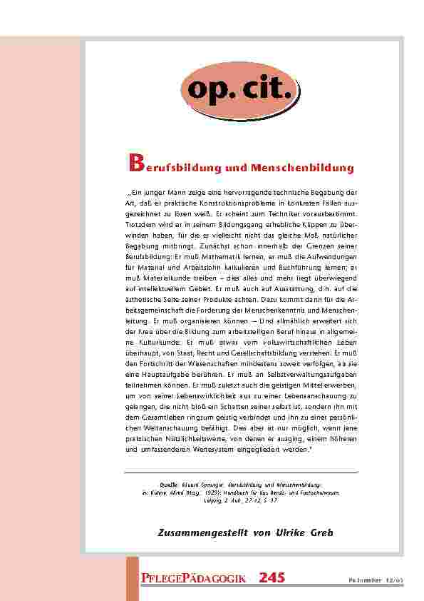 [doc_200700] Lernen in und aus beruflichenPflegesituationen