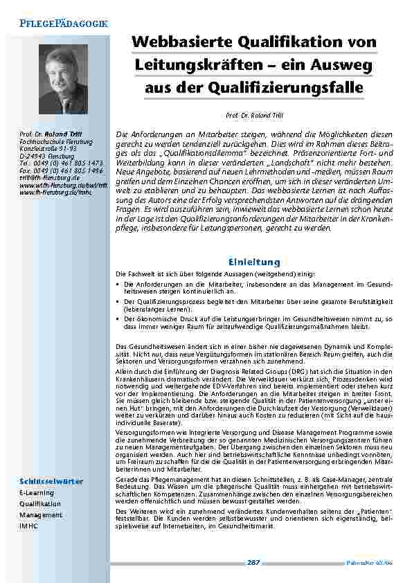 [doc_200476] Webbasierte Qualifikation vonLeitungskräften – ein Ausweg aus der Qualifizierungsfalle