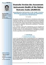 Deutsche Version des Assessment-instruments Health of the NationOutcome Scales (HoNOS-D)