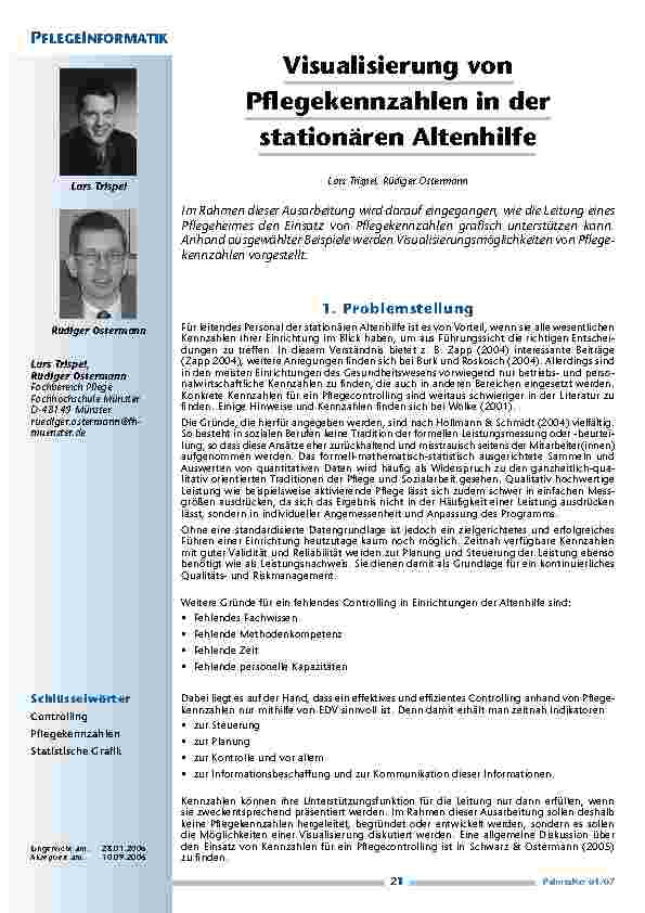 [doc_200421] Visualisierung vonPflegekennzahlen in derstationären Altenhilfe