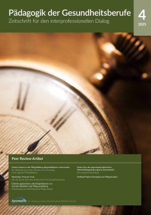 [doc_568663] Pädagogik der Gesundheitsberufe Heft 4-2025