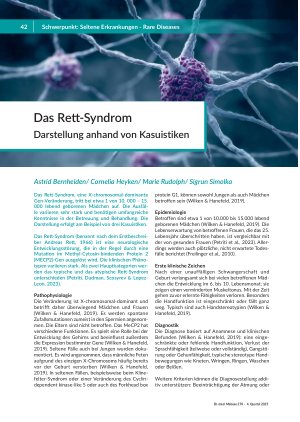 [doc_570034] Das Rett-Syndrom Darstellung anhand von Kasuistiken
