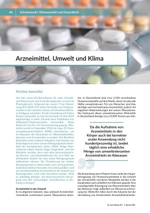 [doc_562733] Arzneimittel, Umwelt und Klima