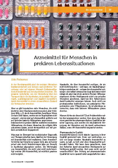 [doc_349690] Arzneimittel für Menschen in prekären Lebenssituationen