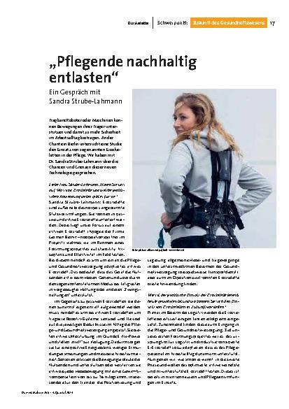 [doc_323180] "Pflegende nachhaltig entlasten"