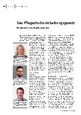 [doc_306888] Das Pflegestudienstärkungsgesetz: Perspektiven und Regelungslücken