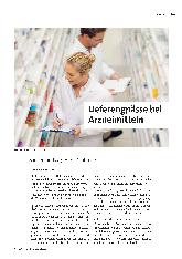 [doc_300946] Lieferengpässe bei Arzneimitteln: Ursachen und Gegenmaßnahmen