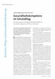 [doc_235224] Gesundheitskompetenz im Schulalltag