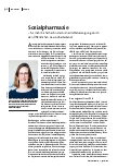 [doc_231935] Sozialpharmazie – für mehr Sicherheit in der Arzneimittelversorgung durch den Öffentlichen Gesundheitsdienst