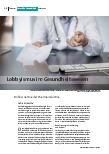 [doc_209580] Lobbyismus im Gesundheitswesen: Einflussnahme der Pharmaindustrie