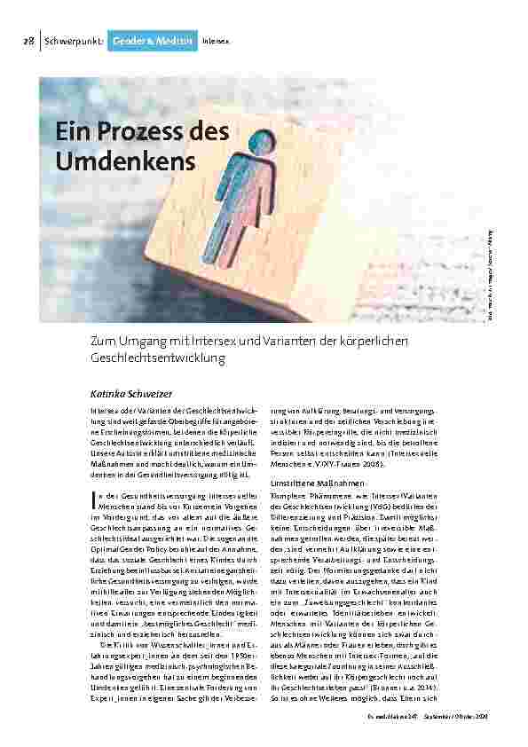 [doc_205018] Ein Prozess des Umdenkens zum Umgang mit Intersex und Varianten der körperlichen Geschlechtsentwicklung