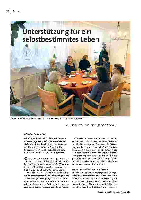 [doc_205010] Unterstützung für ein selbstbestimmtes Leben