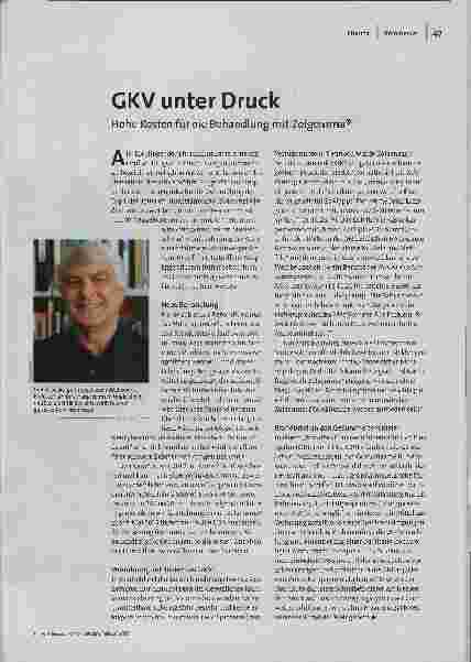 [doc_193646] GKV unter Druck. Hohe Kosten für die Behandlung mit Zolgensma®.