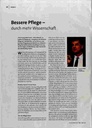 Bessere Pflege - durch mehr Wissenschaft