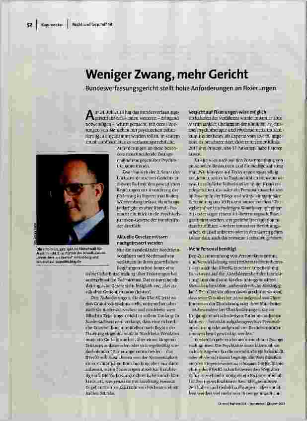 [doc_185079] Weniger Zwang, mehr Gericht