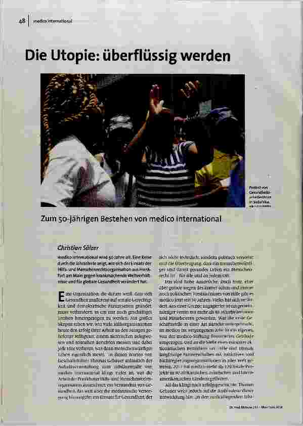 [doc_183242] Zum 50-jährigen Bestehen von medico international