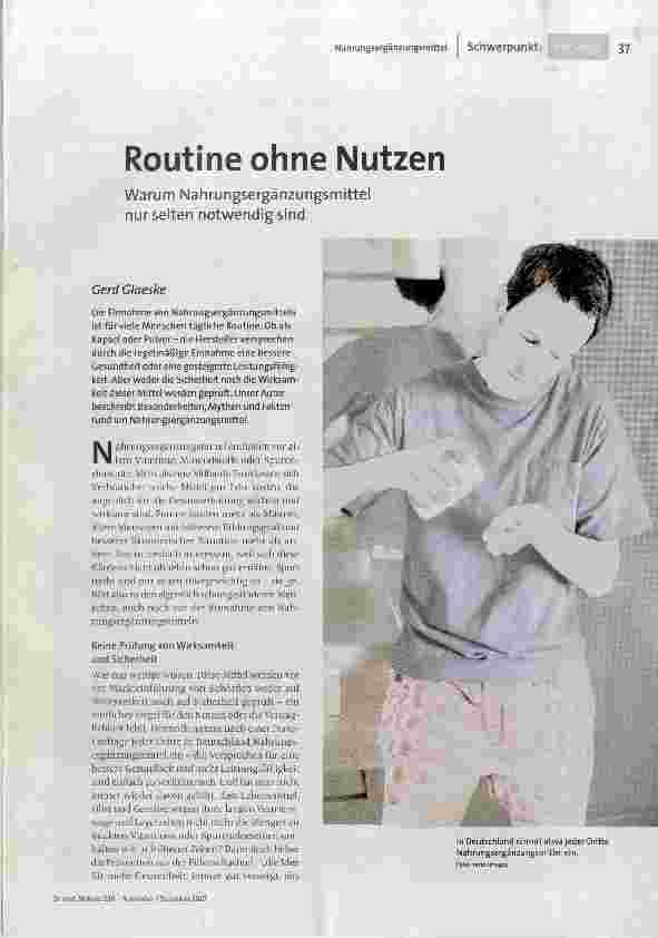 [doc_179545] Routine ohne Nutzen