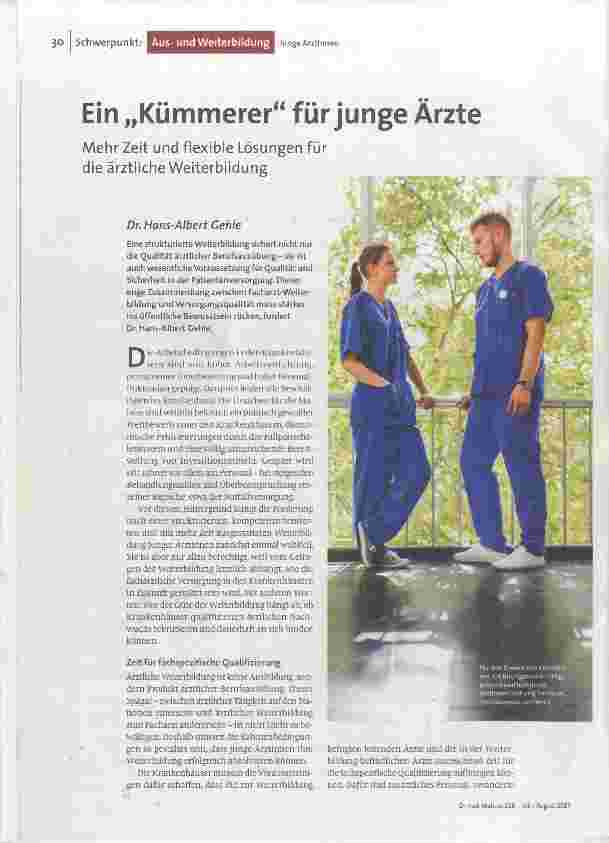 [doc_177353] Ein „Kümmerer“ für junge Ärzte