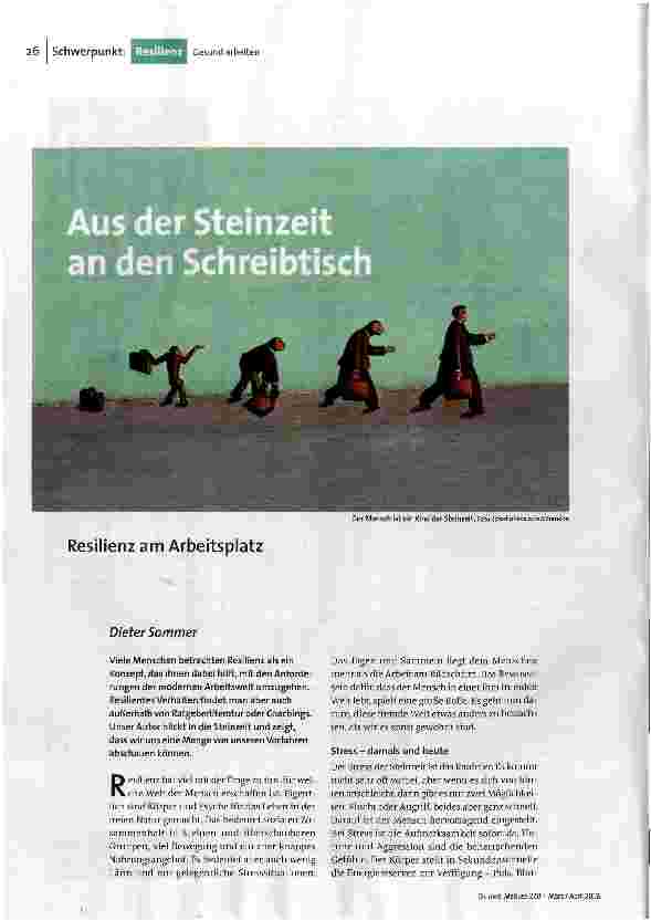 [doc_165445] Aus der Steinzeit an den Schreibtisch