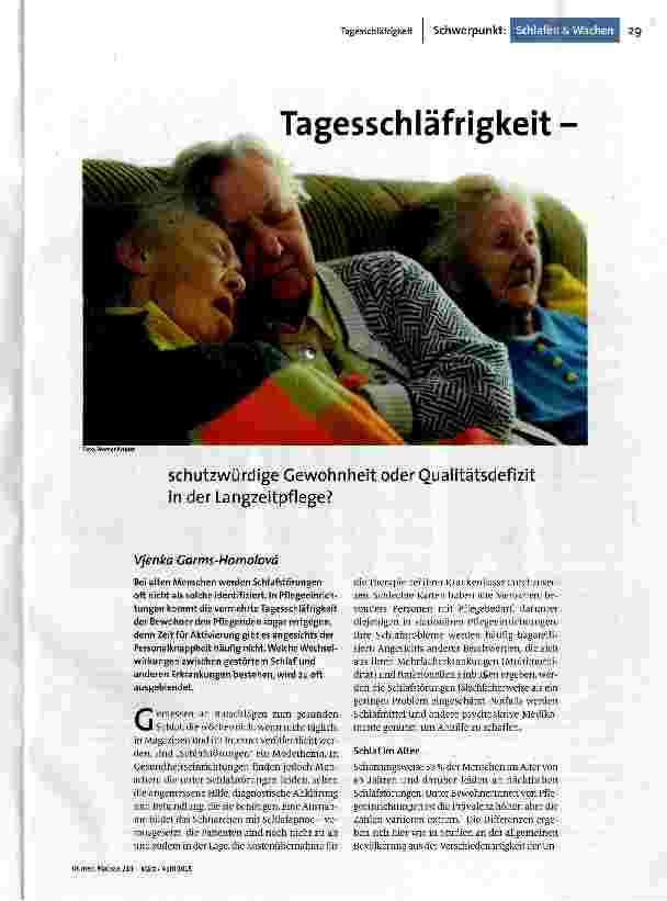 [doc_157086] Tagesschläfrigkeit