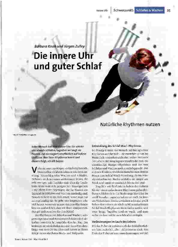 [doc_157085] Die innere Uhr und guter Schlaf