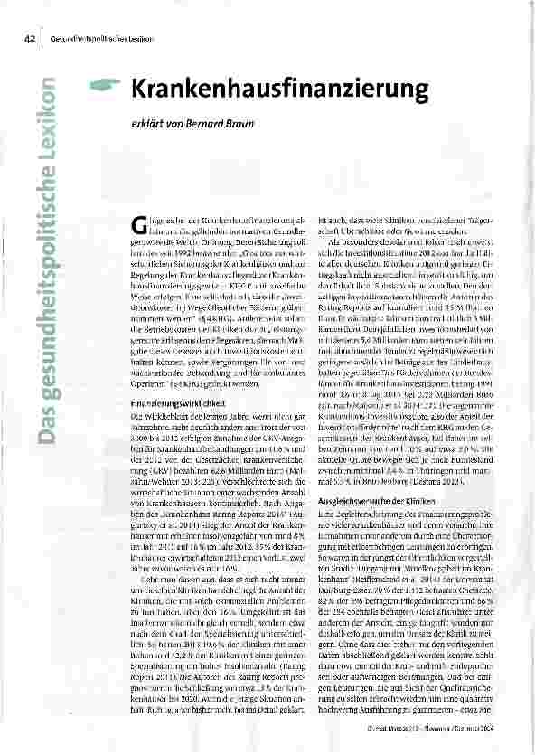 [doc_153933] Krankenhausfinanzierung