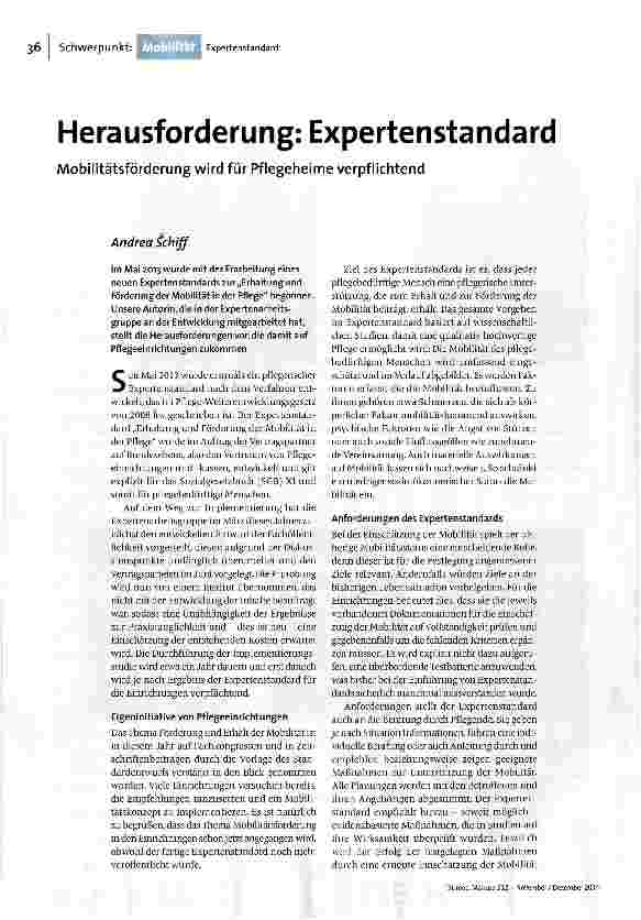 [doc_153931] Herausforderung: Expertenstandard