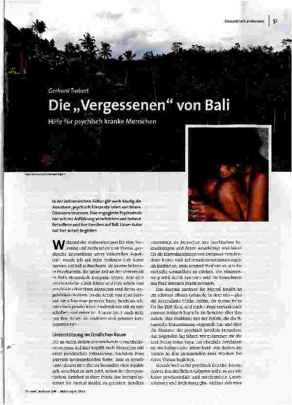 [doc_148562] Die Vergessenen von Bali