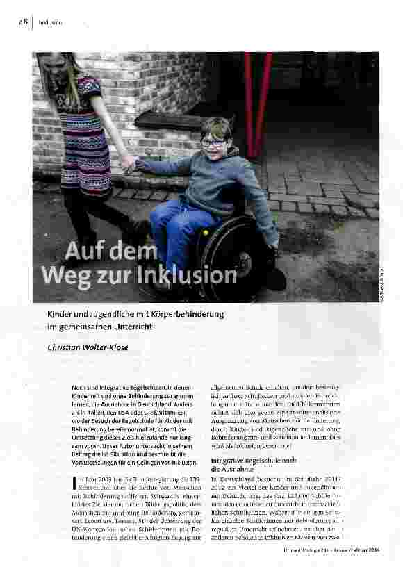 [doc_147333] Auf dem Weg zur Inklusion