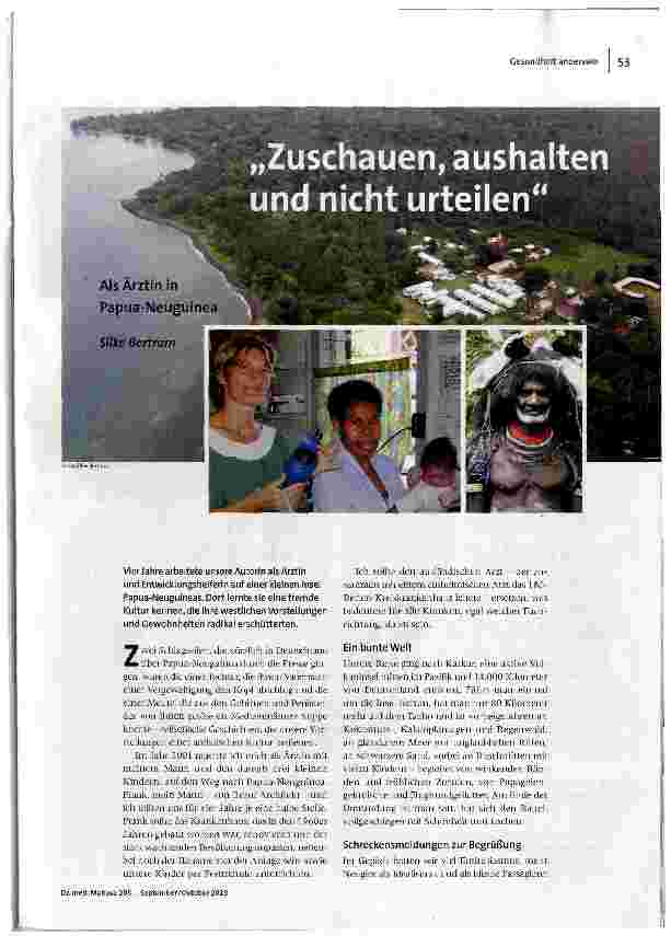 [doc_145004] Zuschauen, aushalten und nicht urteilen