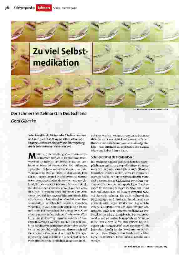 [doc_139765] Zu viel Selbstmedikation