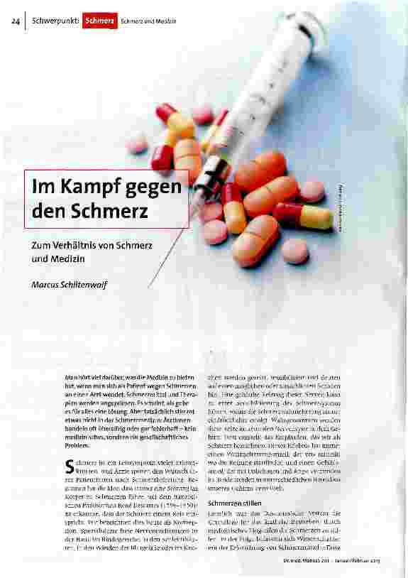 [doc_139763] Im Kampf gegen den Schmerz