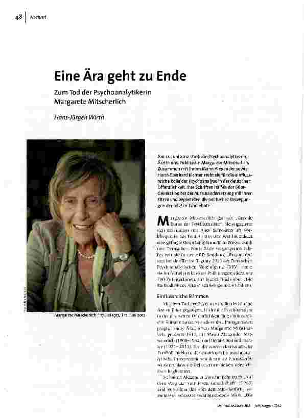 [doc_135450] Eine Ära geht zu Ende