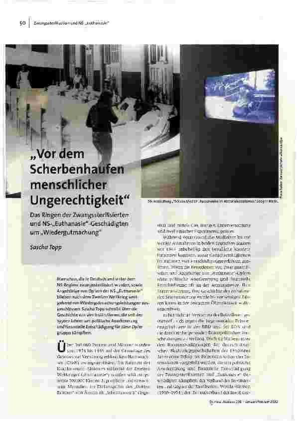 [doc_130530] Scherbenhaufen menschlicher Ungerechtigkeit