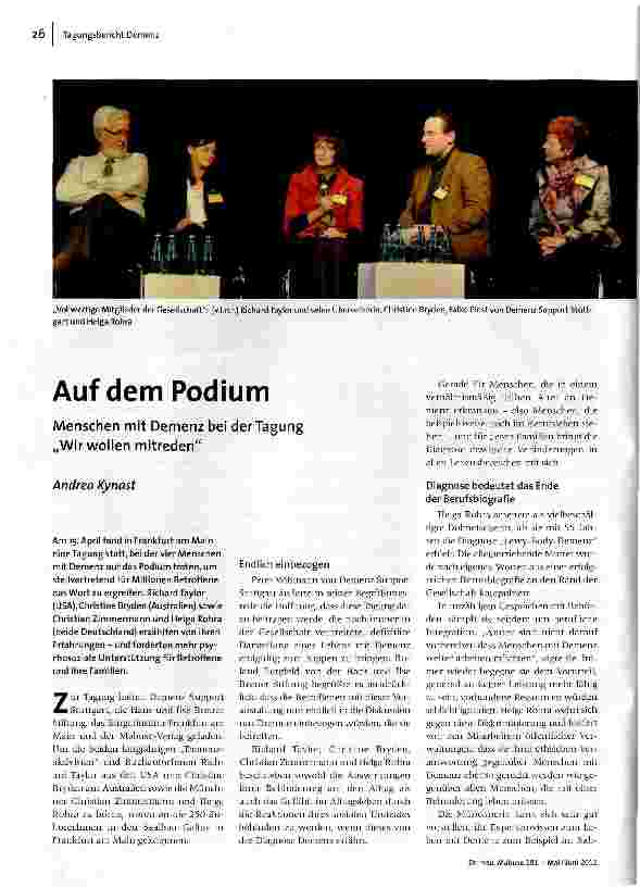 [doc_125748] Auf dem Podium