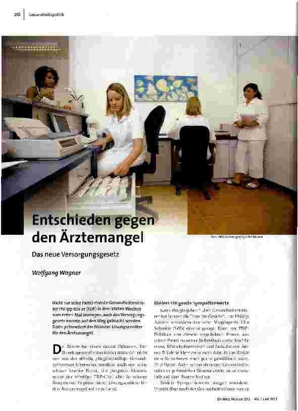 [doc_125746] Entschieden gegen den Ärztemangel