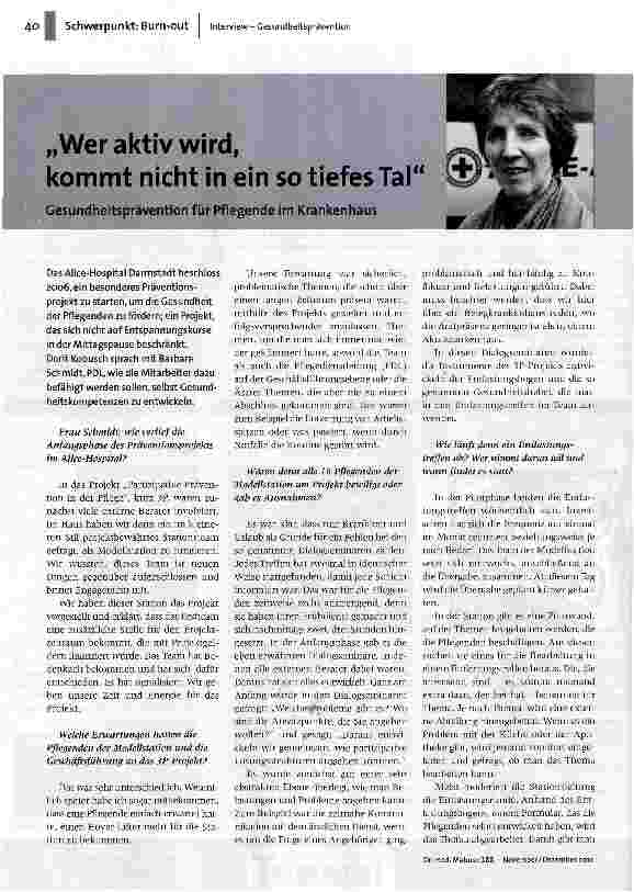 [doc_121164] Wer aktiv wird, kommt nicht in ein so tiefes Tal