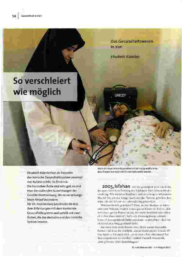 [doc_118733] So verschleiert wie möglich