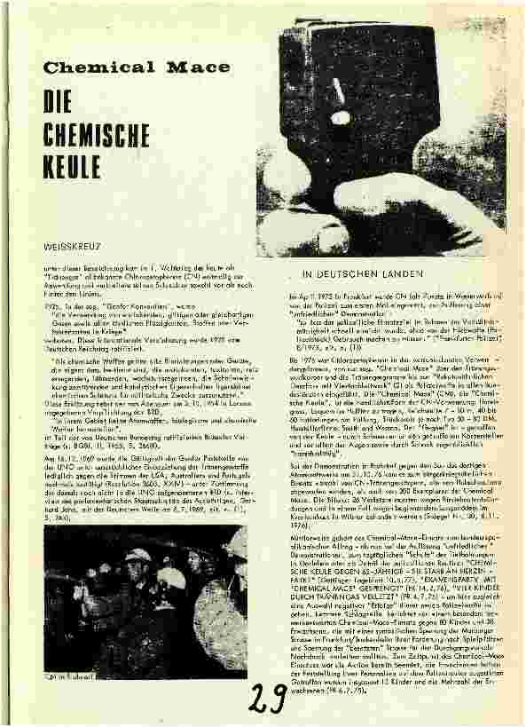 [doc_110449] DIE CHEMISCHE KEULE