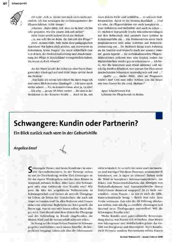 [doc_101239] Schwangere: Kundin oder Partnerin?