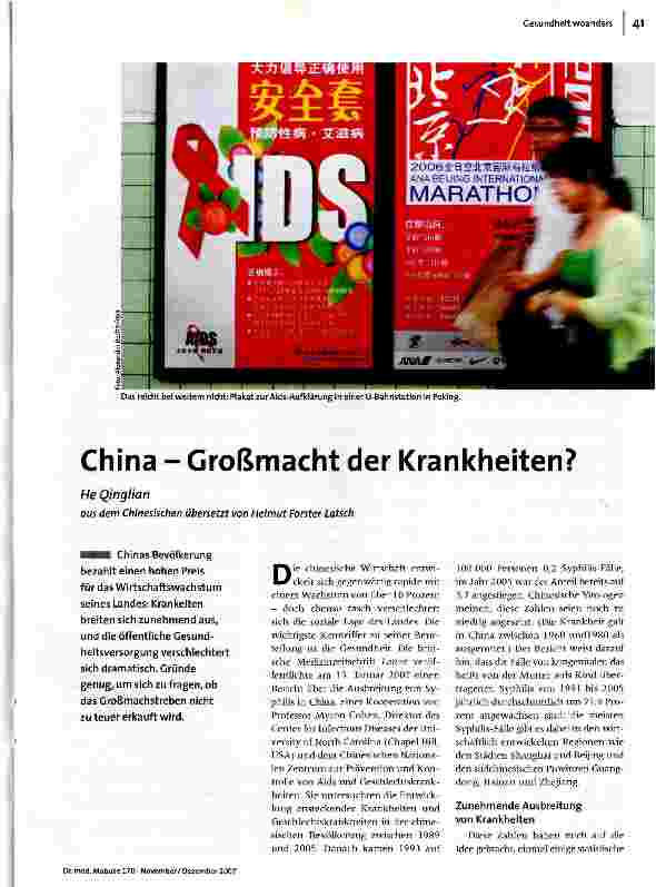 [doc_100635] China - Großmacht der Krankheiten?