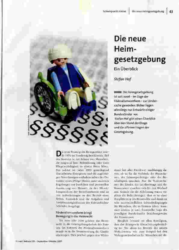 [doc_99874] Die neue Heimgesetzgebung