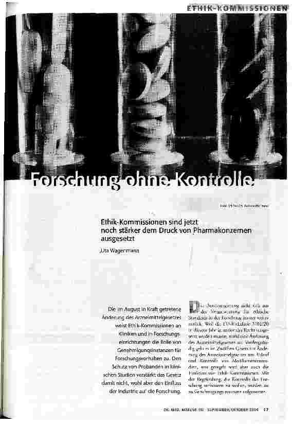 [doc_72206] Forschung ohne Kontrolle