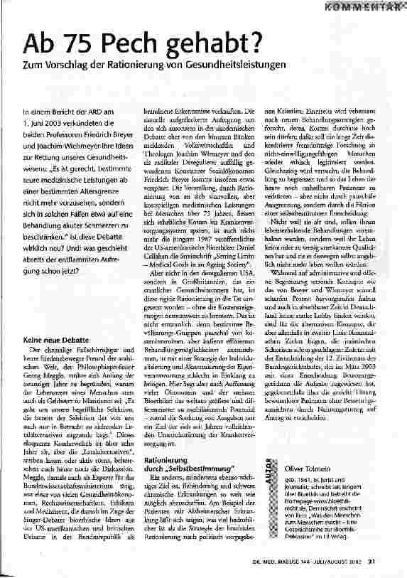 [doc_68537] Ab 75 Pech gehabt?