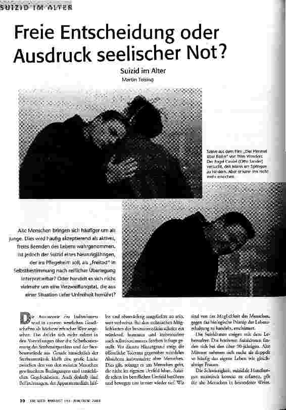 [doc_67363] Freie Entscheidung oder Ausdruck seelischer Not?