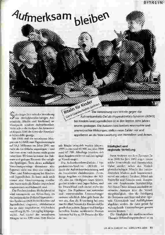 [doc_66729] Aufmerksam bleiben Ritalin für Kinder